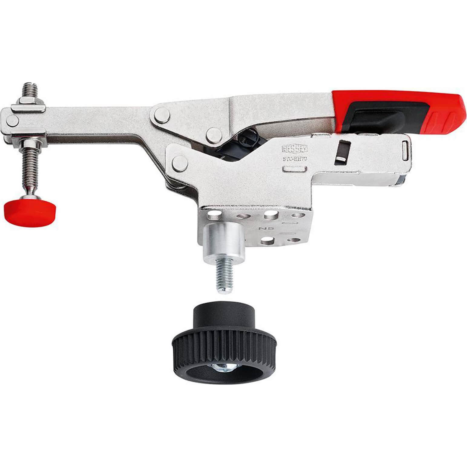 Bessey STC-HH Self Adjusting Horizontal Toggle Clamp With Accessory Set 60mm