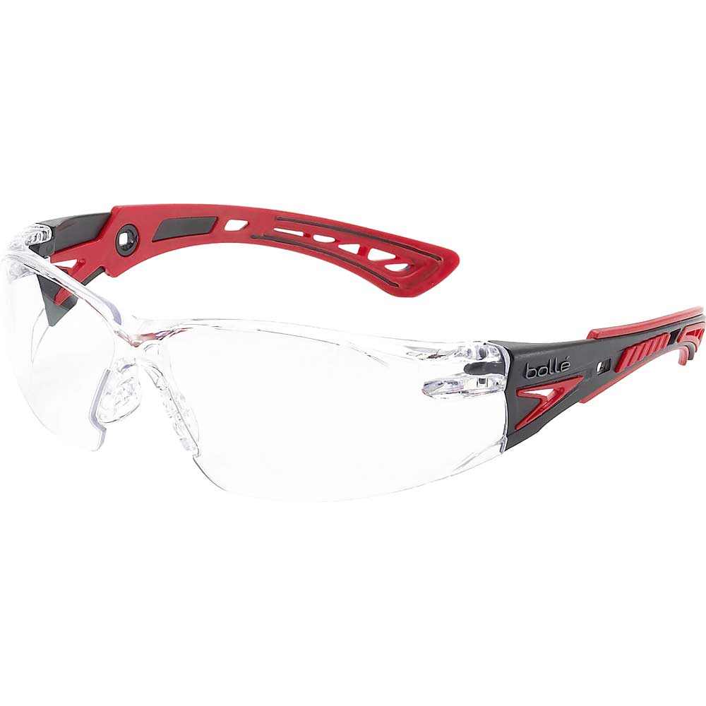 Photo of Bolle Rush+ Rushppsi Adjustable Bridge Clear Safety Glasss