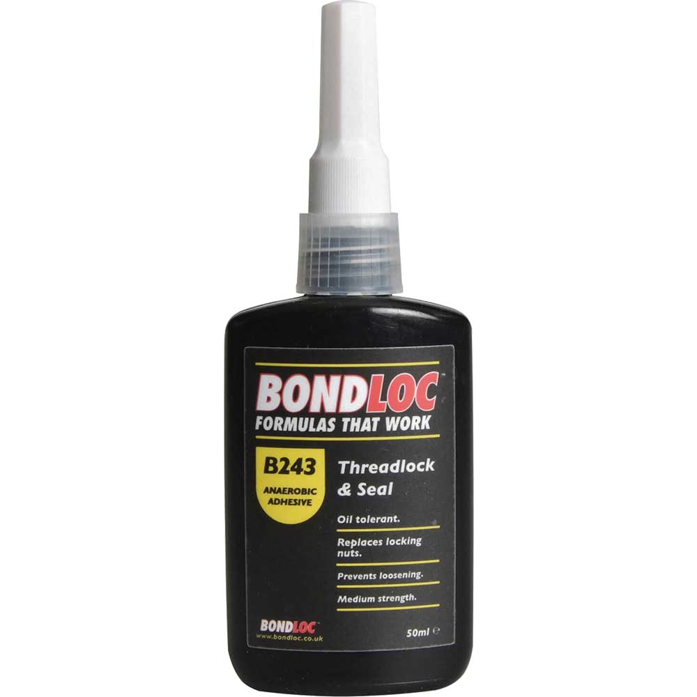 Photo of Bondloc B243 Nutlock Medium Strength Threadlocking Sealant 50ml