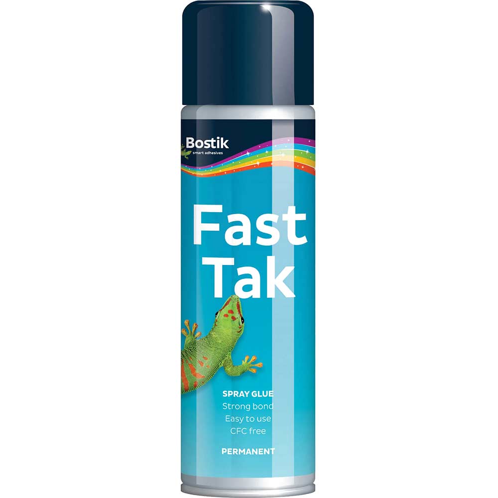 Image of Bostik Fast Tak Contact Adhesive Spray 500ml