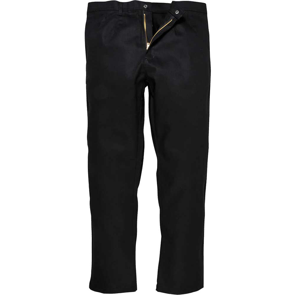 Image of Biz Weld Mens Flame Resistant Trousers Black 3XL 31"