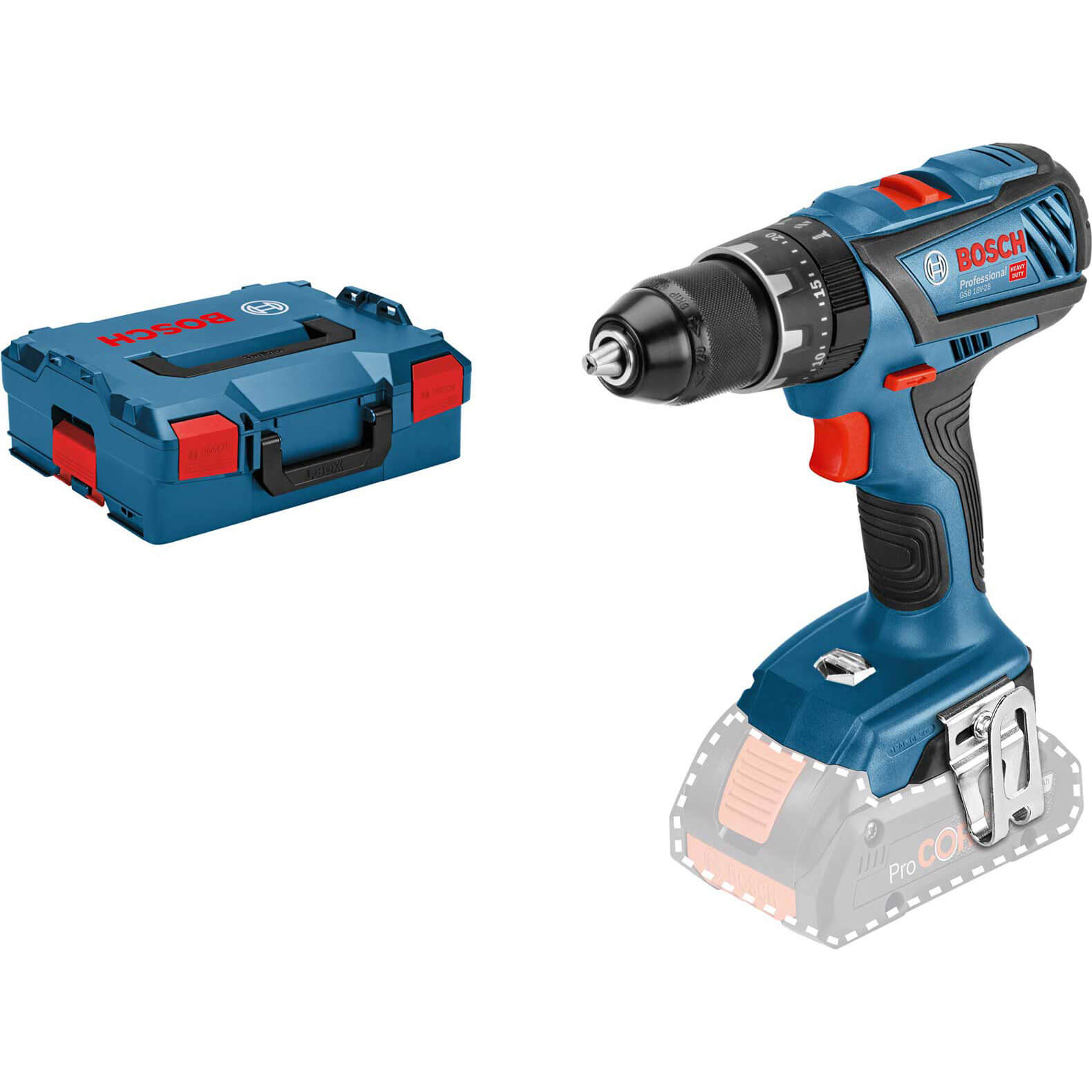 Photo of Bosch Gsb 18v-28 18v Dynamic Cordless Combi Drill No Batteries No Charger Case