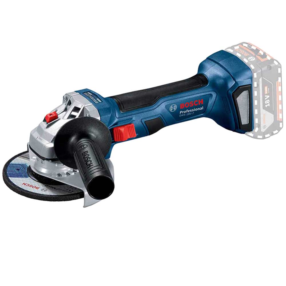 Bosch GWS 18V-7 115 18v Cordless Brushless Angle Grinder 115mm No Batteries No Charger No Case