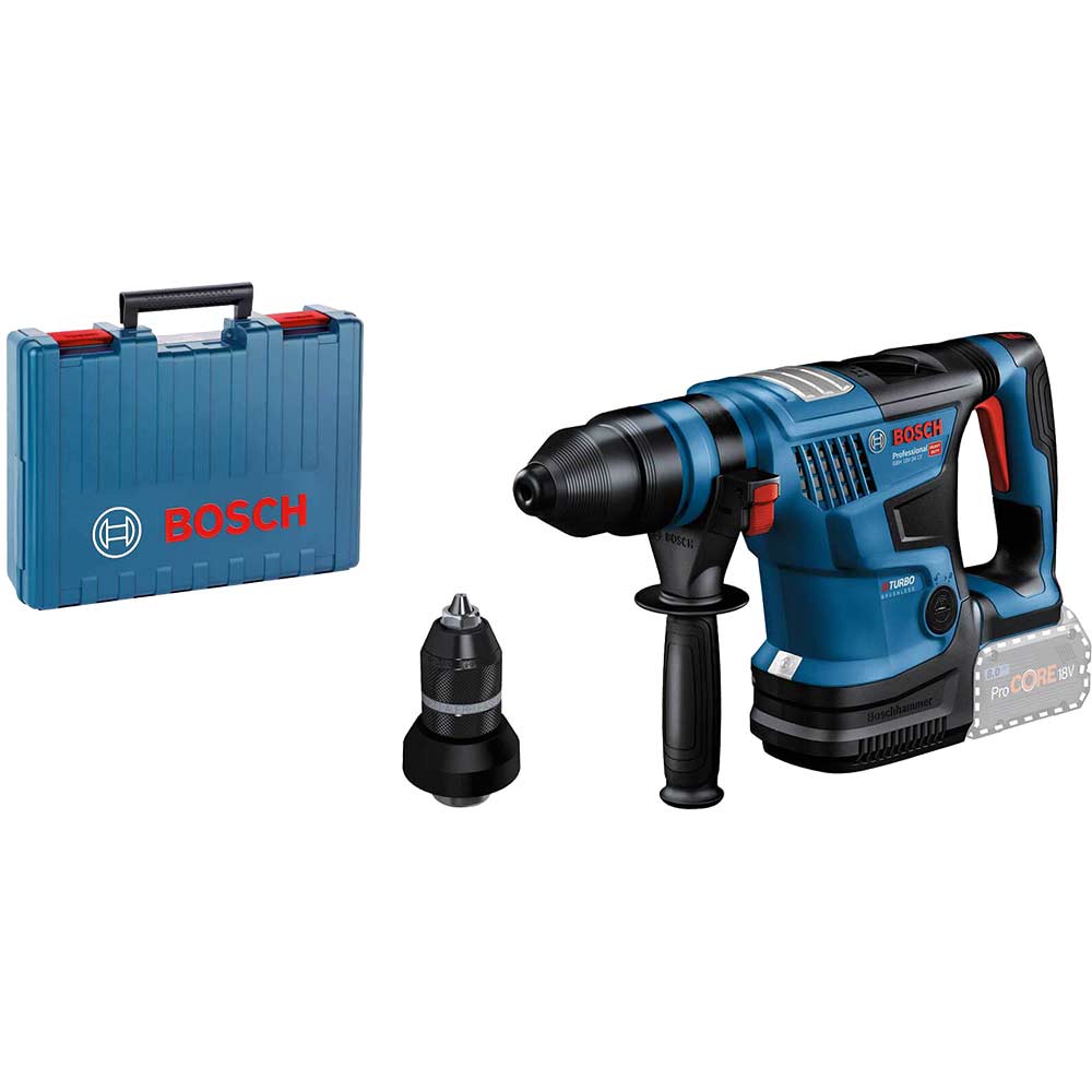 Photo of Bosch Gbh 18v-34 Cf Biturbo 18v Brushless Sds Plus Rotary Hammer Drill No Batteries No Charger Case