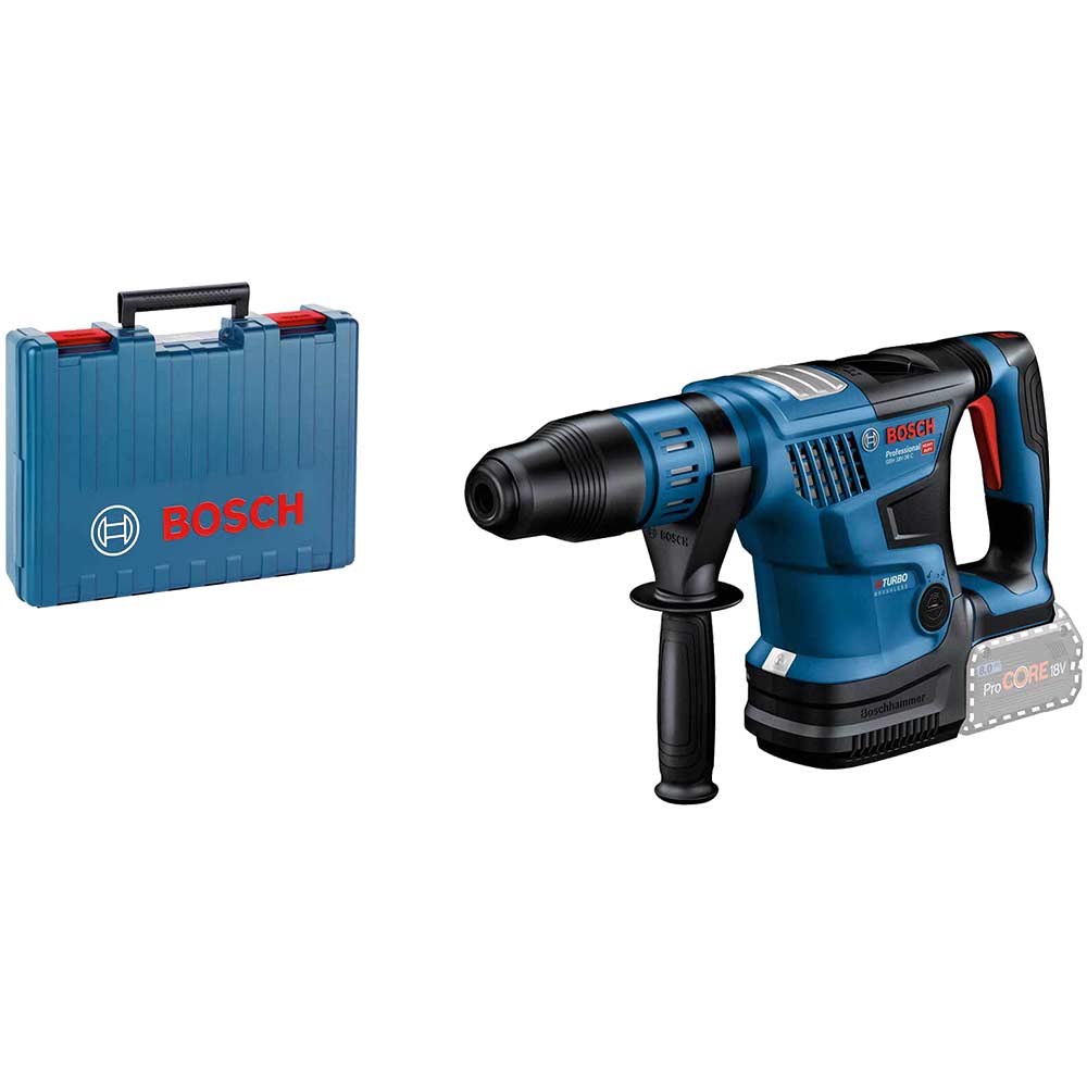 Photo of Bosch Gbh 18v-36 C Biturbo 18v Brushless Sds Max Rotary Hammer Drill No Batteries No Charger Case