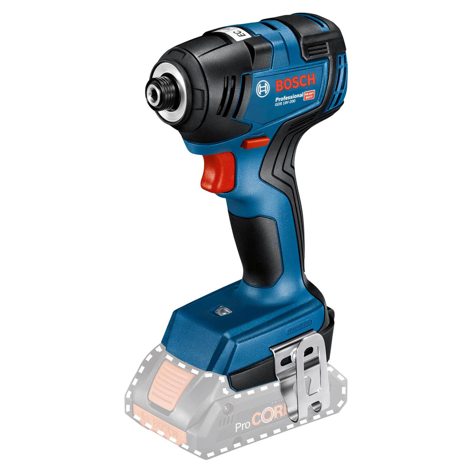 Photo of Bosch Gdr 18v-200 18v Cordless Brushless Impact Driver No Batteries No Charger No Case