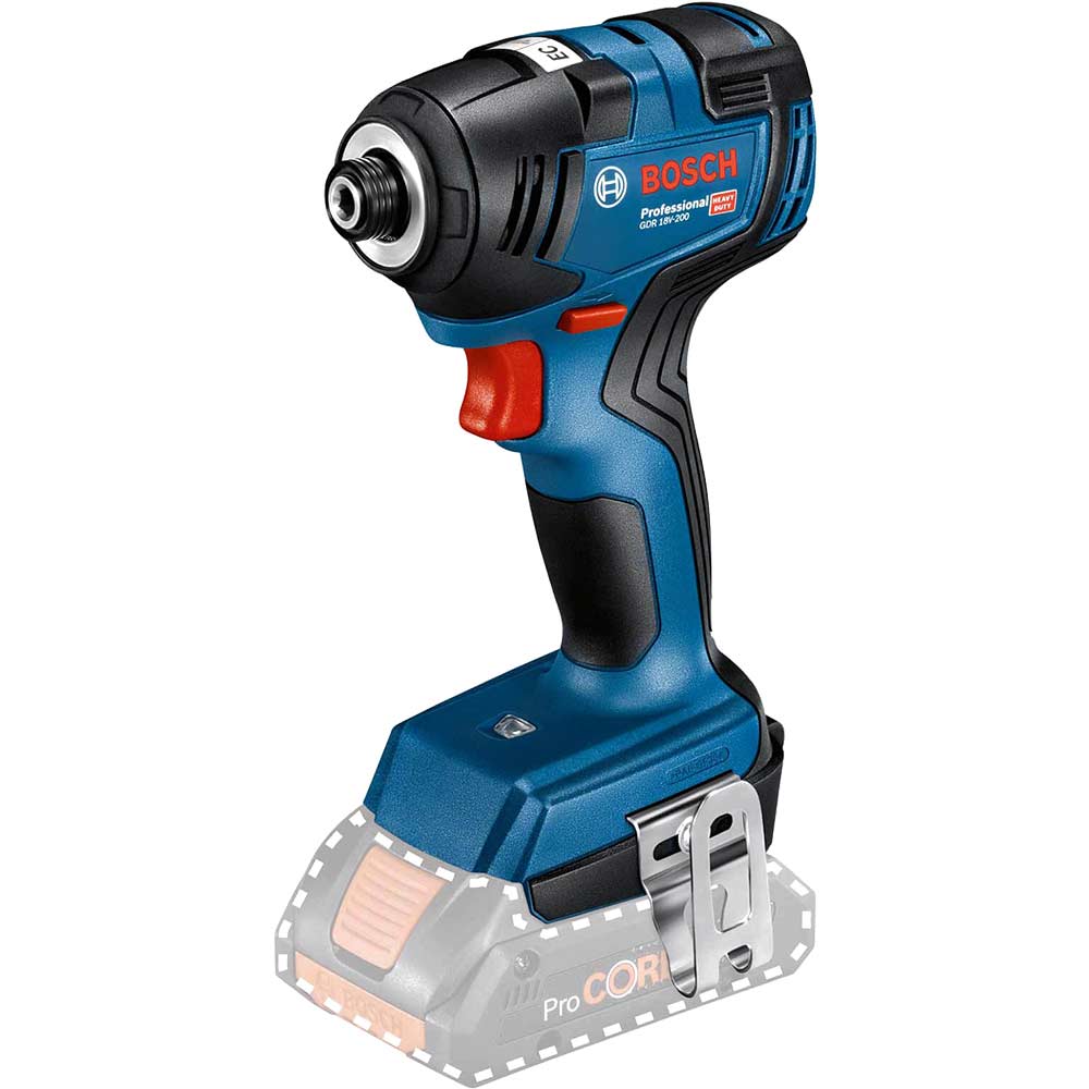 Photo of Bosch Gdr 18v-200 18v Cordless Brushless Impact Driver No Batteries No Charger No Case