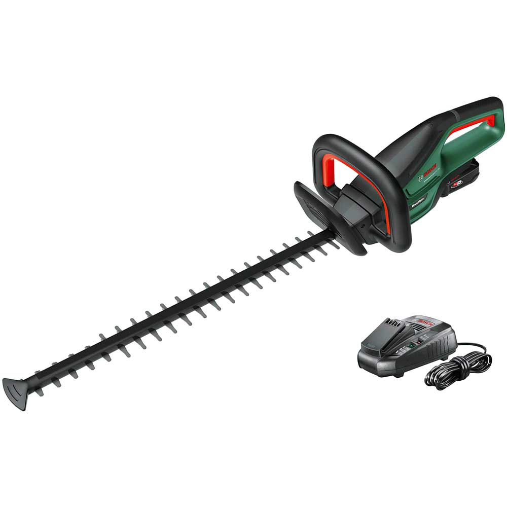 Bosch UNIVERSALHEDGECUT 18V-55 P4A 18v Cordless Hedge Trimmer 550mm 1 x 2.5ah Li-ion Charger