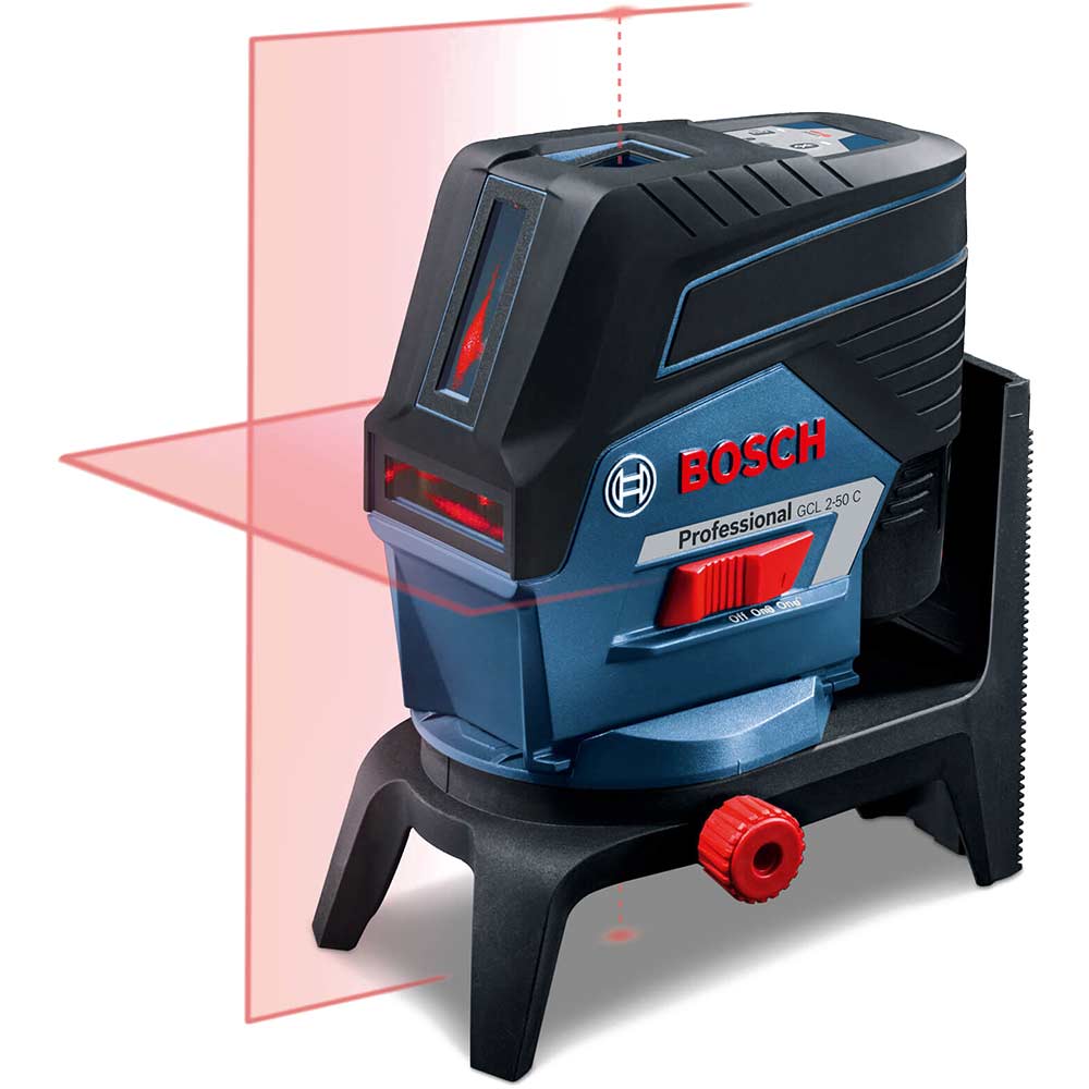 Bosch GCL 250 C 12v Cordless Combi Laser Level and RM2 Mount Laser Levels