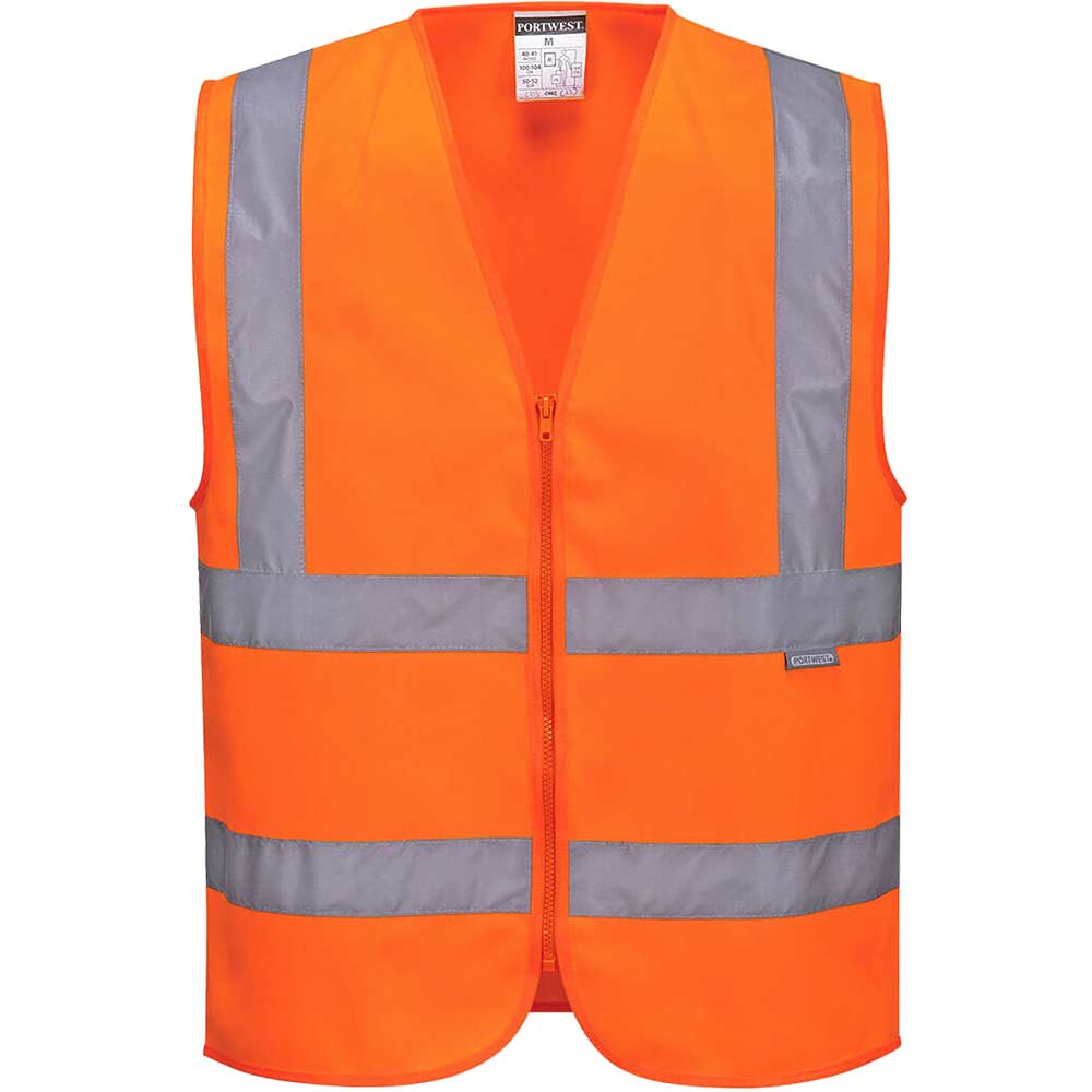 Image of Portwest Hi Vis Band and Brace Vest Orange L