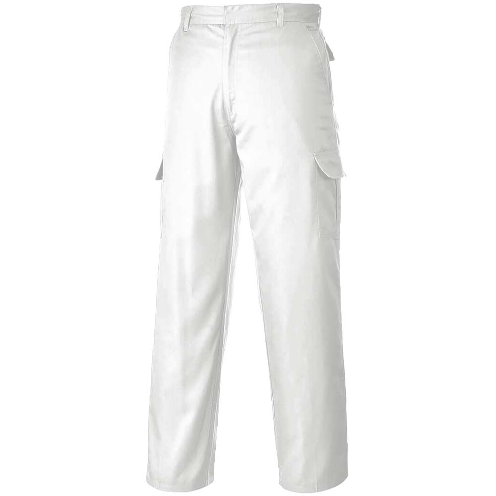 Image of Portwest C701 Combat Trousers White 44" 31"