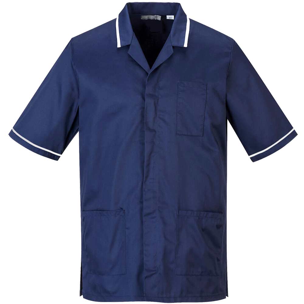 Photo of Portwest Mens Healthcare Tunic Navy 2xl