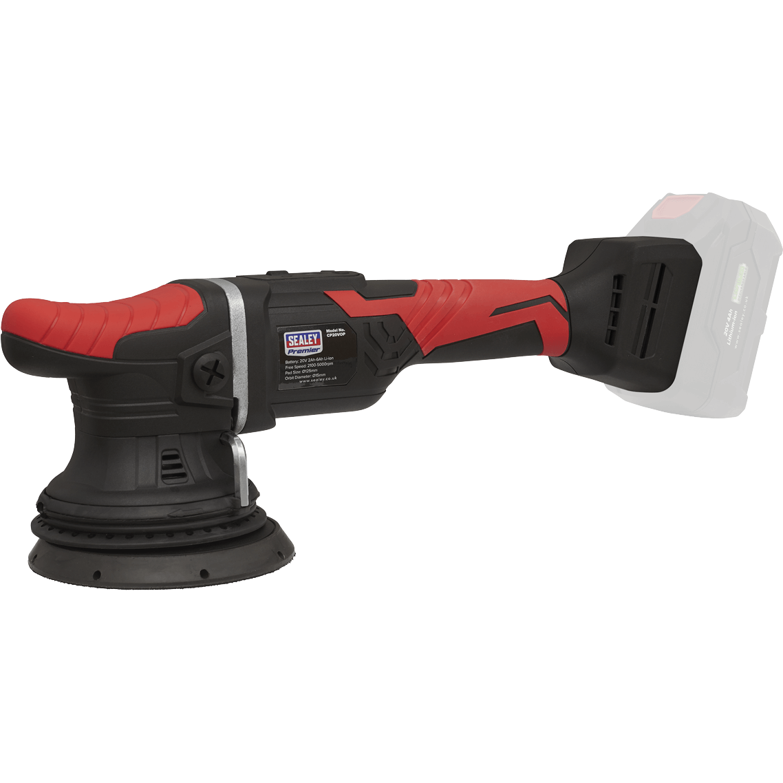 Sealey CP20VOP 20v Cordless Orbital Polisher 125mm No Batteries No Charger No Case