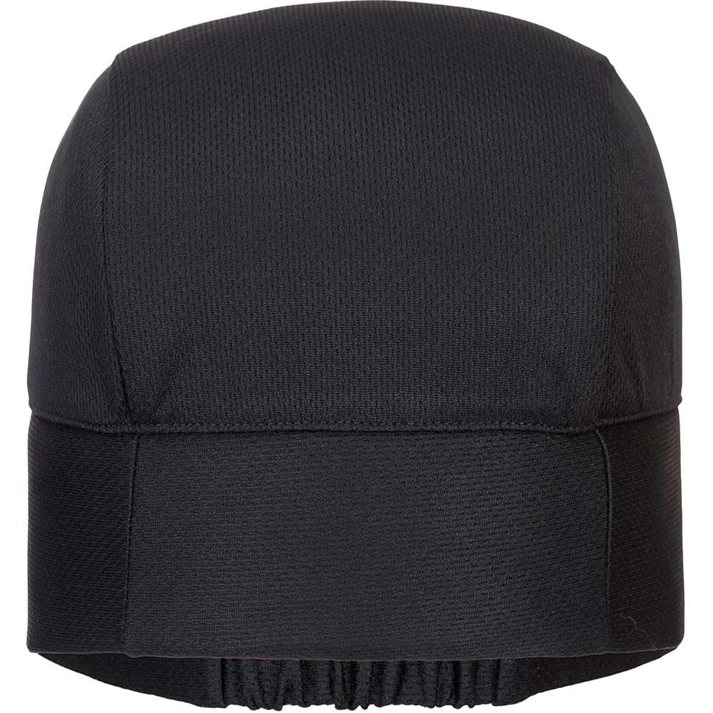 Image of Portwest Cooling Crown Beanie Hat Black One Size