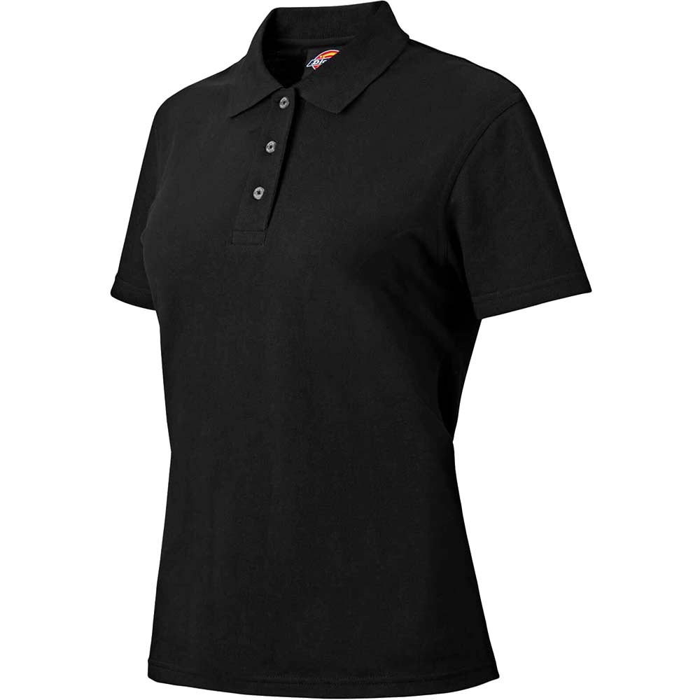 Dickies Ladies Polo Shirt Black XS