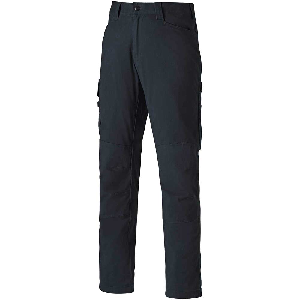 mens navy pleated trousers