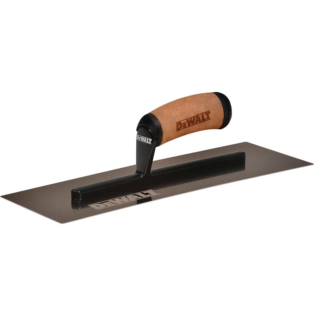 Photo of Dewalt Gold Stainless Steel Curved Dry Wall Finishing Trowel 14