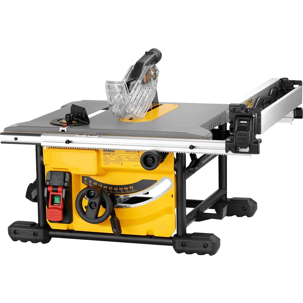 Dewalt Dwe7485 Compact Table Saw 250mm Table Saws