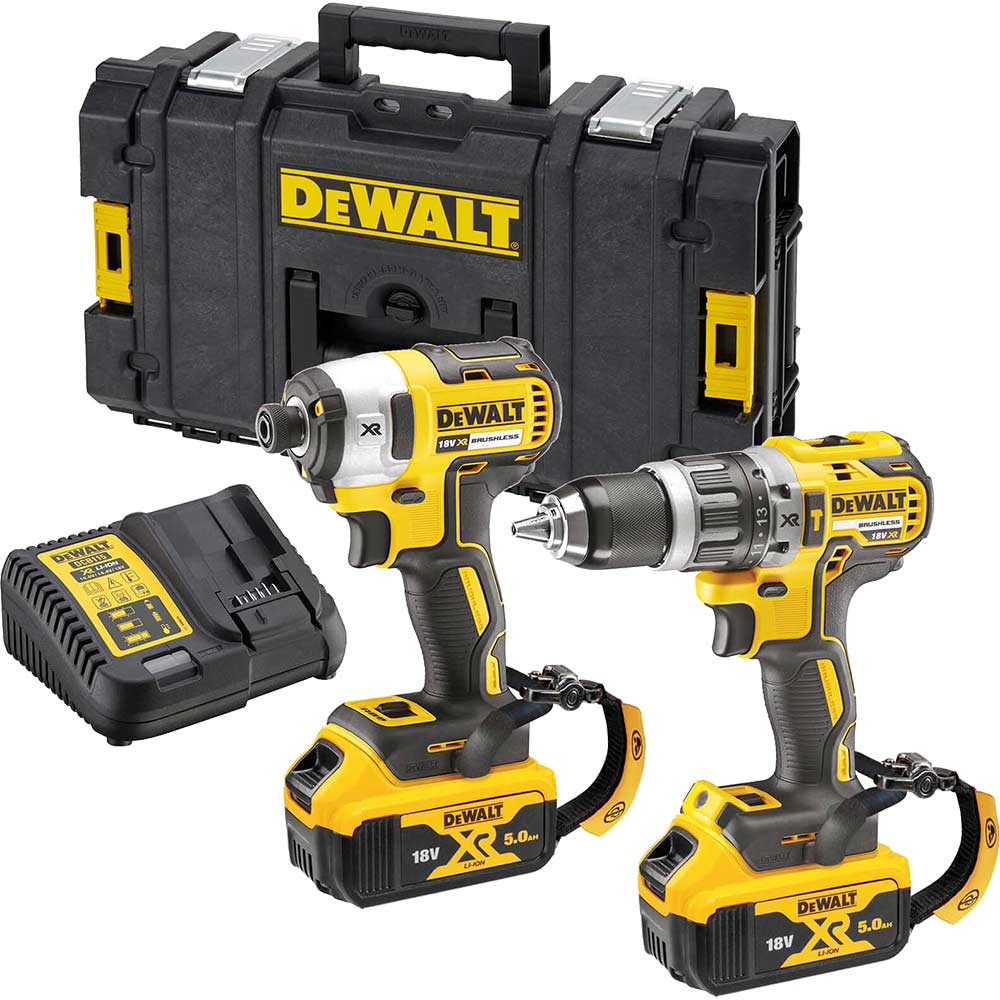 DeWalt DCK266P2LR 18v XR Brushless Combi Drill and Impact Driver