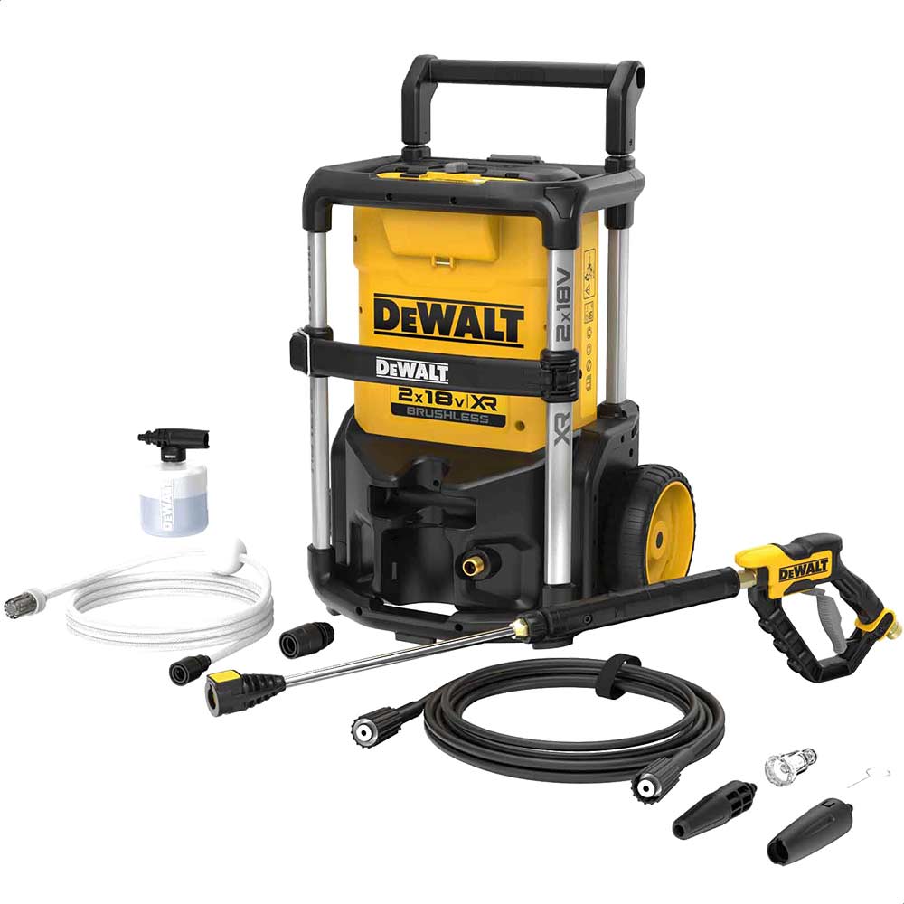 DeWalt DCMPW1600 Twin 18v XR Cordless Pressure Washer Pressure Washers