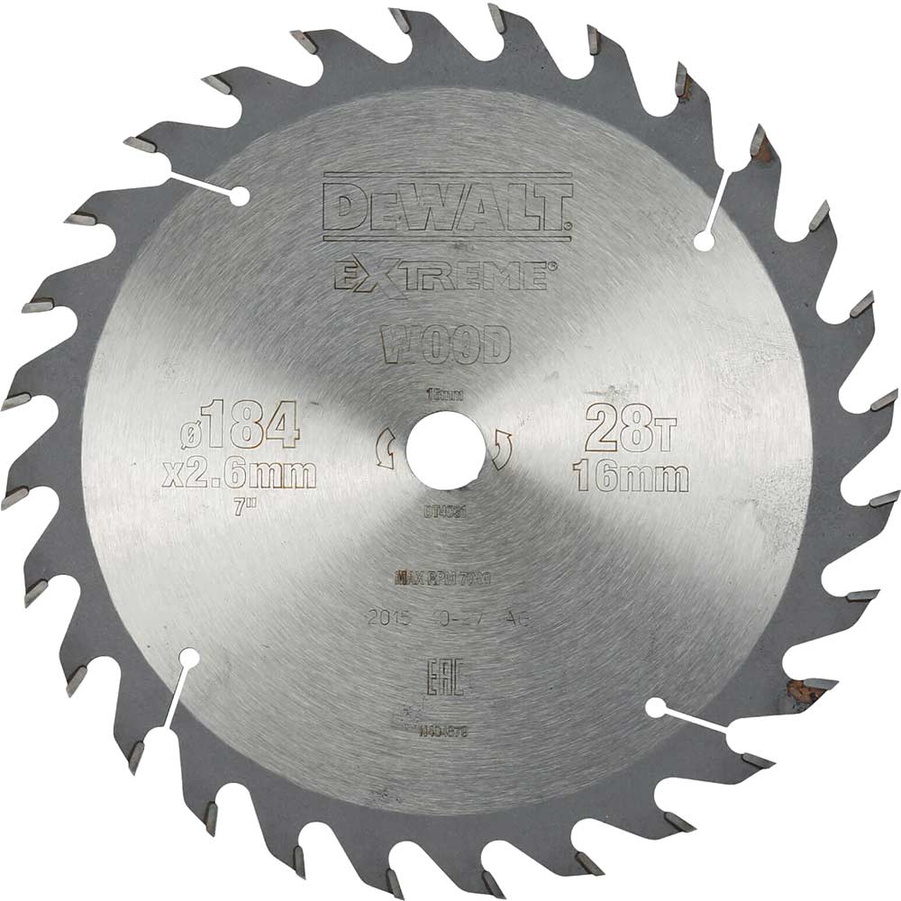 DeWalt Extreme General Purpose Saw Blades 250mm 30T 30mm