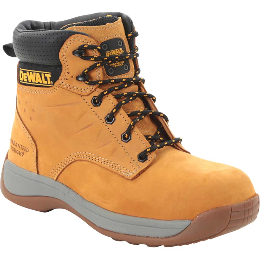 Photo of Dewalt Carbon Nubuck Safety Boots Wheat Size 9