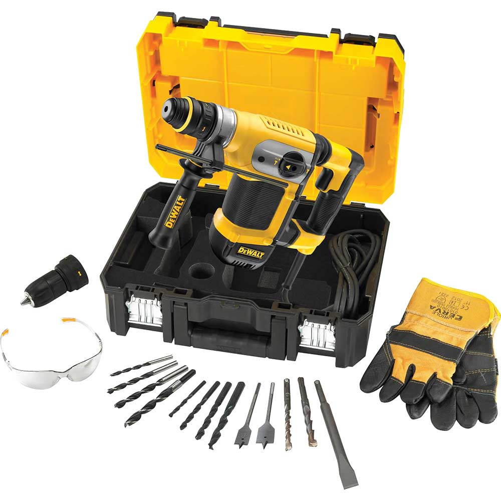 Photo of Dewalt D25417kt Sds Plus Hammer Drill Kit 240v