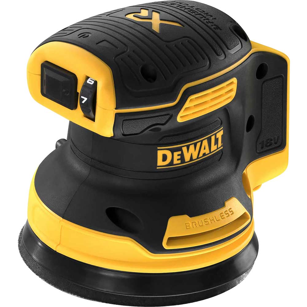 DeWalt DCW210N 18v XR Cordless Brushless Random Orbital Disc Sander 125mm No Batteries No Charger No Case