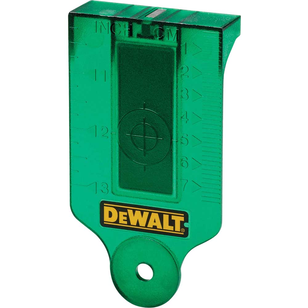 Photo of Dewalt Laser Target Plate Green