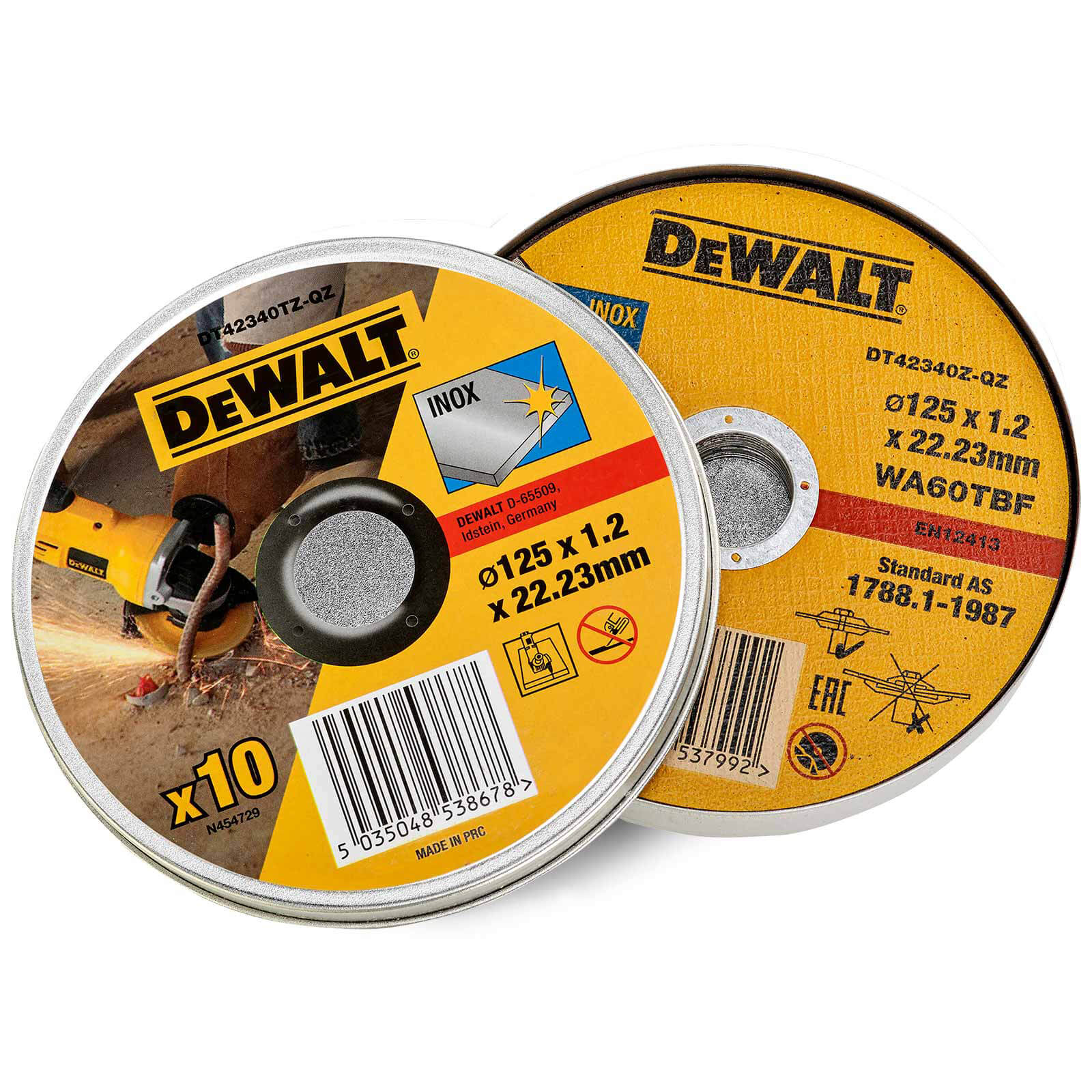 DeWalt INOX Thin Stainless Steel Cutting Disc 125mm