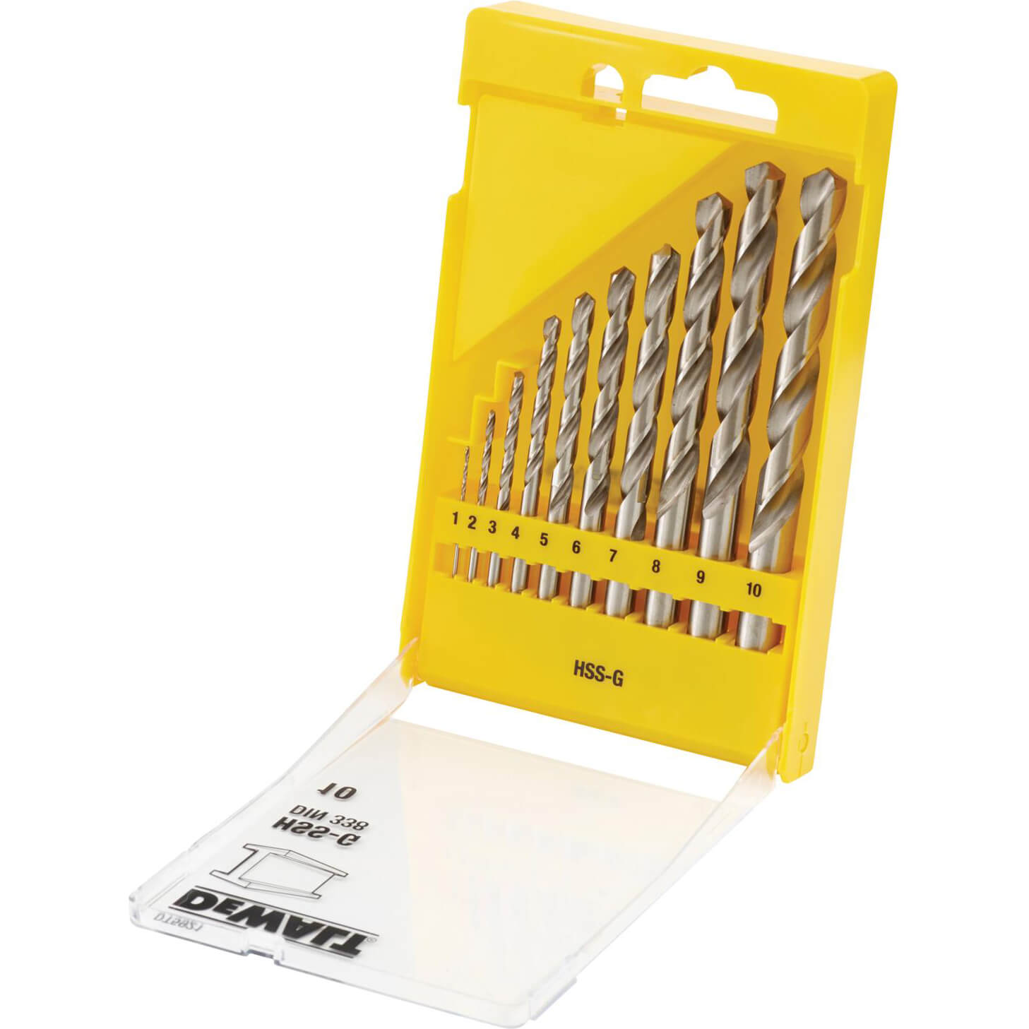 Click to view product details and reviews for Dewalt 10 Piece Hss G Metal Drill Bit Set.
