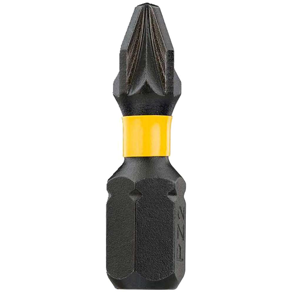 Photo of Dewalt Pozi Extreme Impact Torsion Screwdriver Bit Pz2 25mm Pack Of 5
