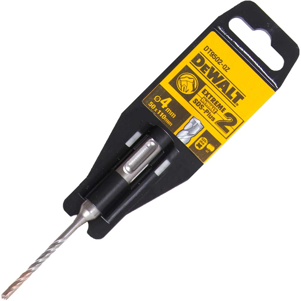 Photo of Dewalt Extreme 2 Sds Plus Masonry Drill Bit 4mm 110mm