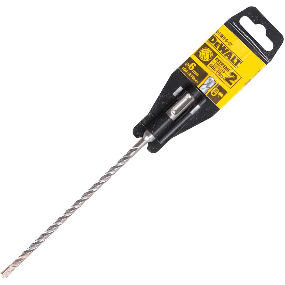 Photo of Dewalt Extreme 2 Sds Plus Masonry Drill Bit 6mm 210mm
