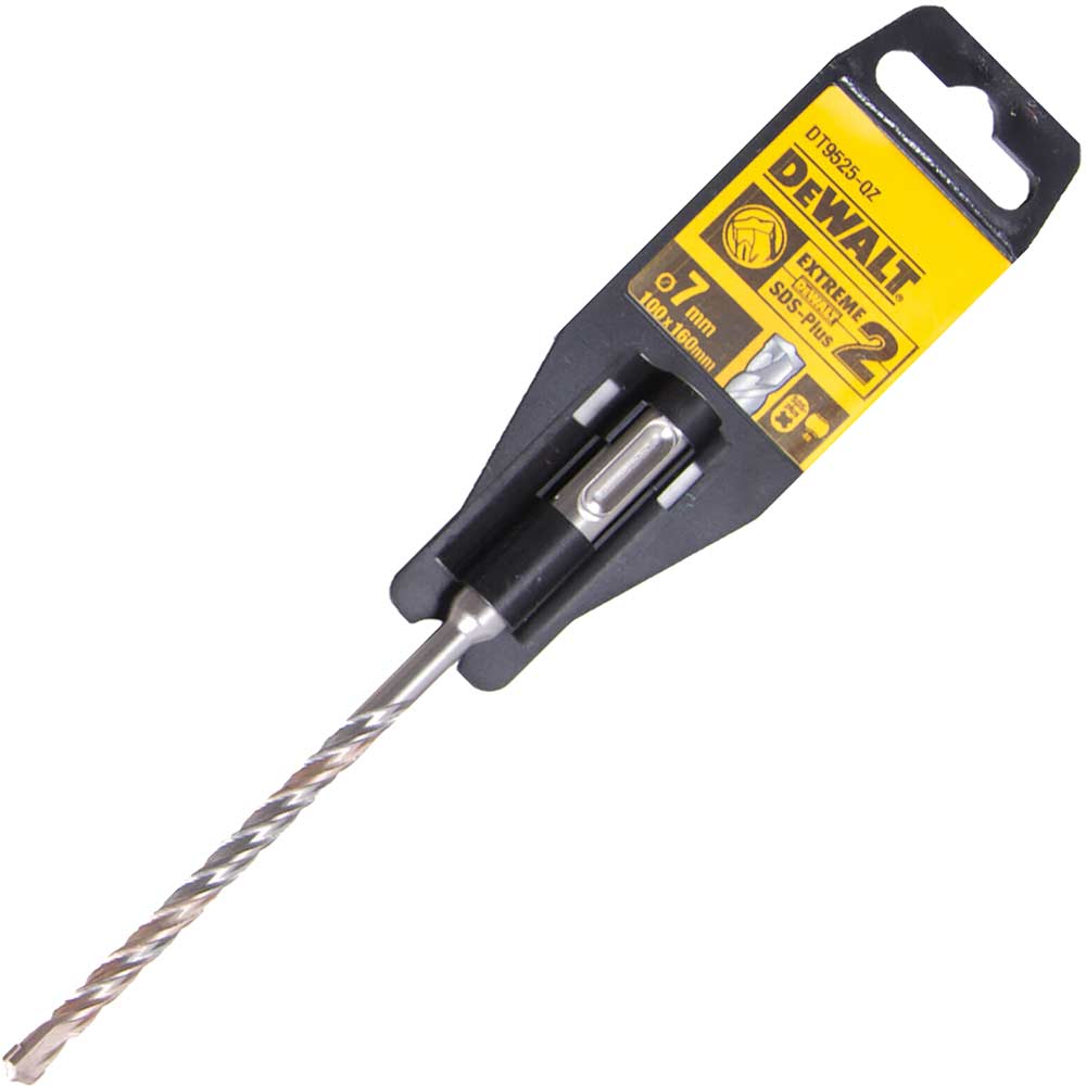 Photo of Dewalt Extreme 2 Sds Plus Masonry Drill Bit 7mm 160mm