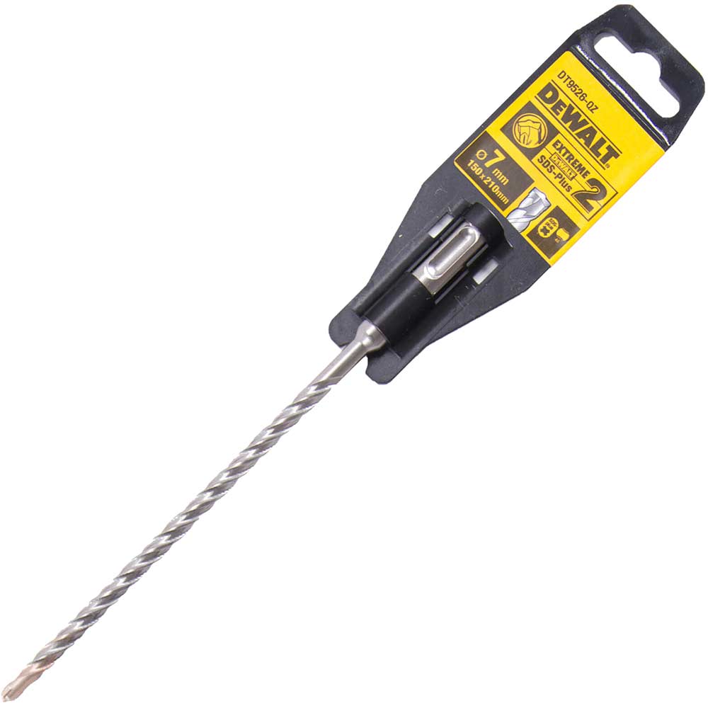 Photo of Dewalt Extreme 2 Sds Plus Masonry Drill Bit 7mm 210mm