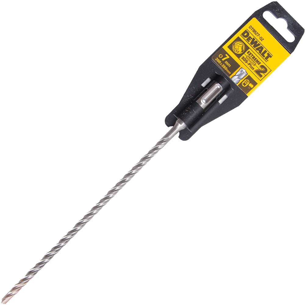 Photo of Dewalt Extreme 2 Sds Plus Masonry Drill Bit 7mm 260mm