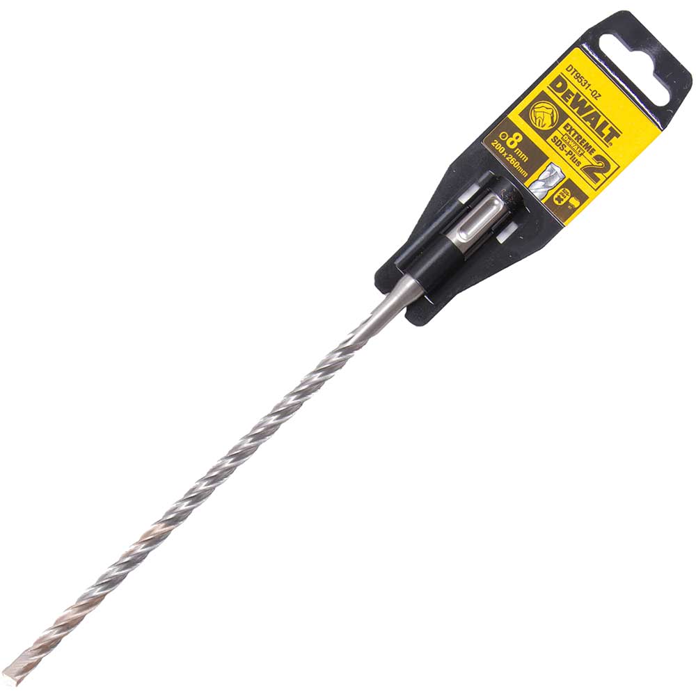 Photo of Dewalt Extreme 2 Sds Plus Masonry Drill Bit 8mm 210mm