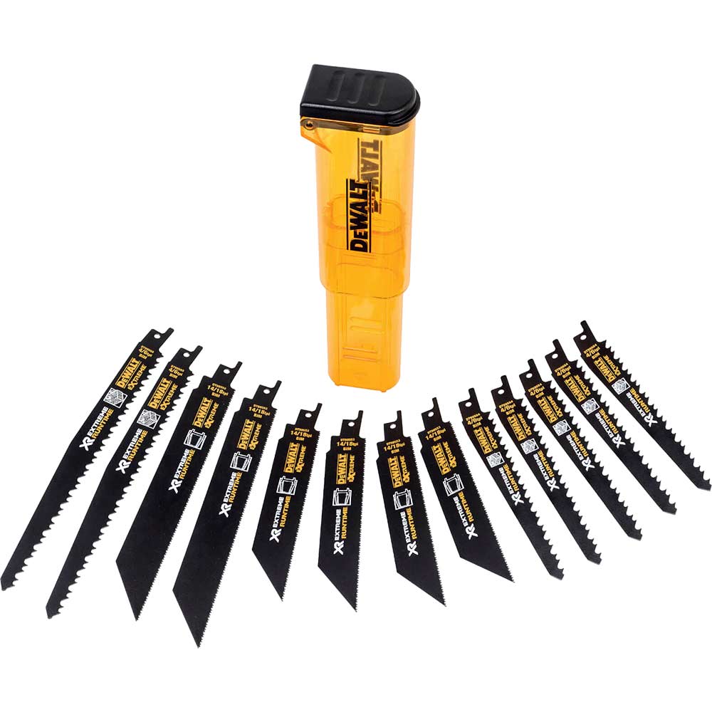Photo of Dewalt Dt99550 13 Piece Extreme Runtime Reciprocating Saw Blade Set