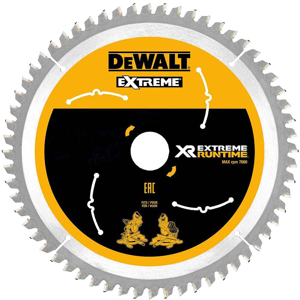 Photo of Dewalt Extreme Runtime Circular Saw Blade 250mm 36t 30mm
