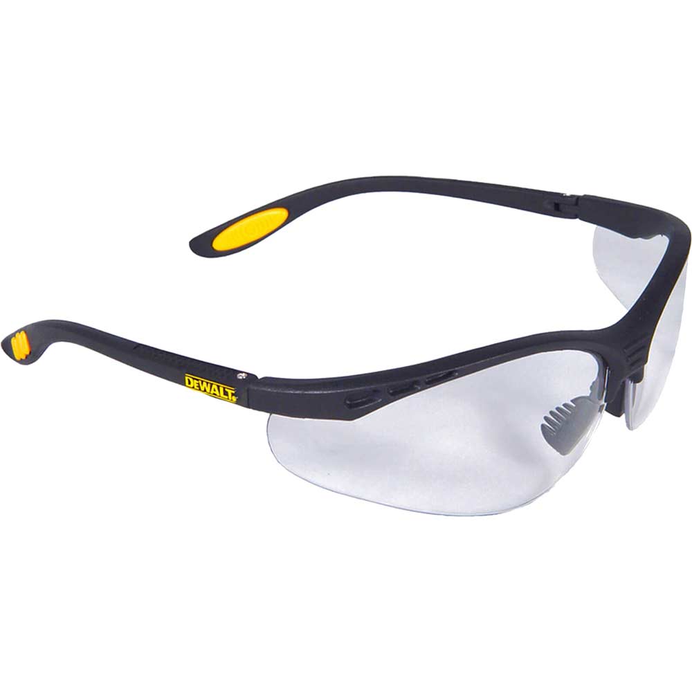 Image of DeWalt Reinforcer Clear Safety Glasses