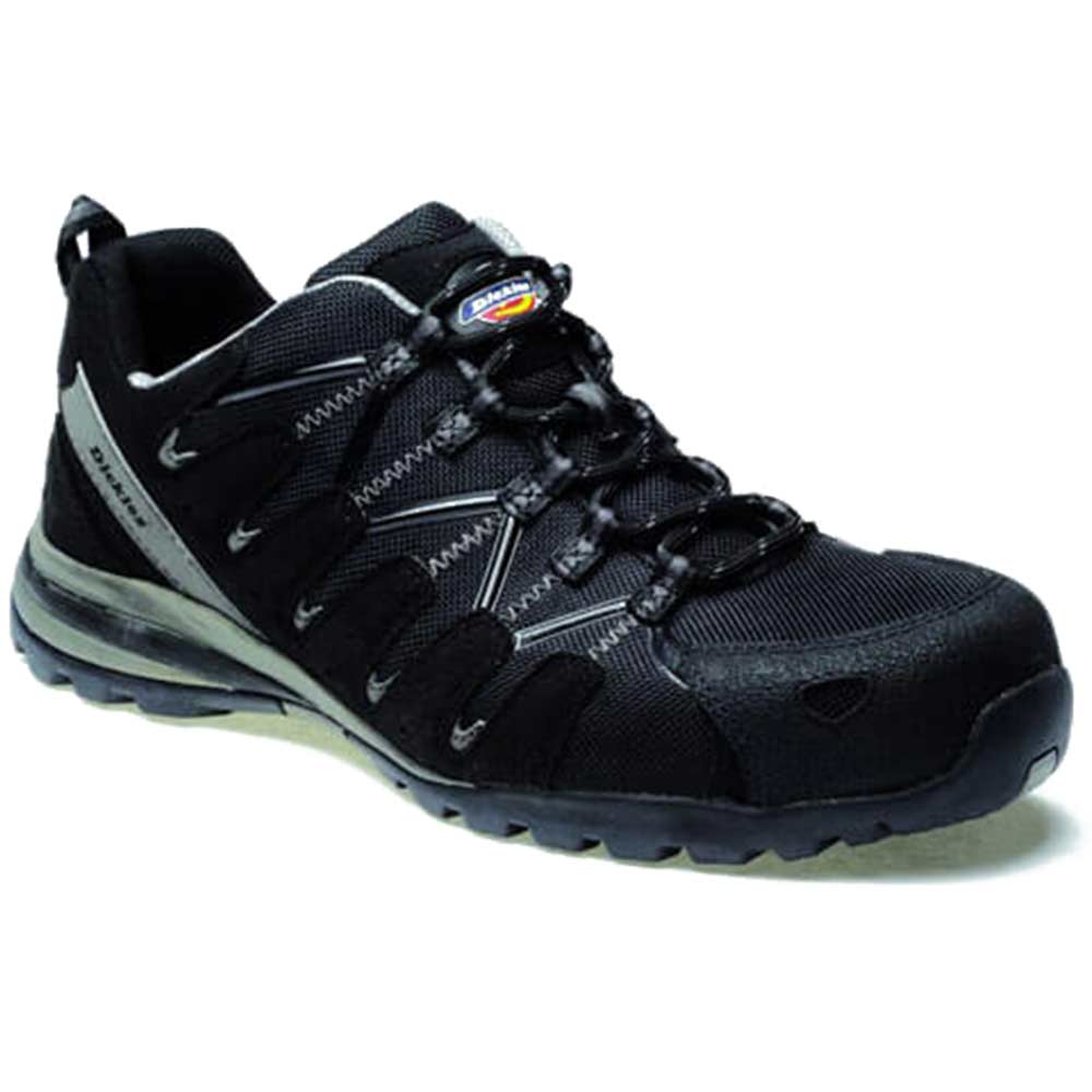 Image of Dickies Mens Tiber Safety Trainers Black Size 7