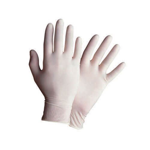 Image of Sirius Disposable Latex Gloves L Pack of 100