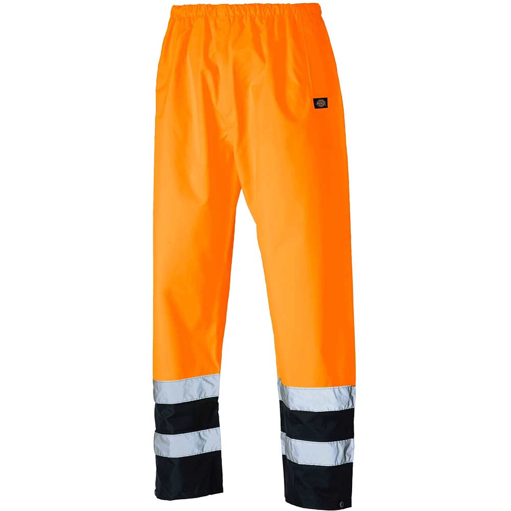 Dickies Hi Vis Waterproof Safety Trousers Trousers