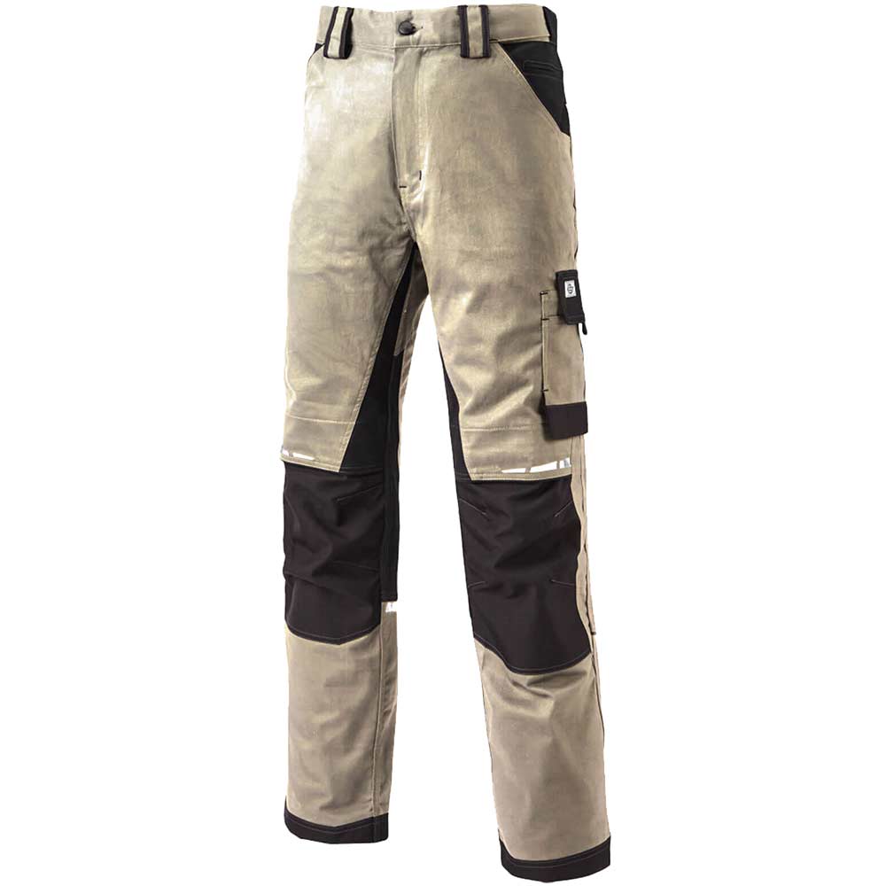 Image of Dickies Mens GDT Premium Trousers Stone 34" 31"