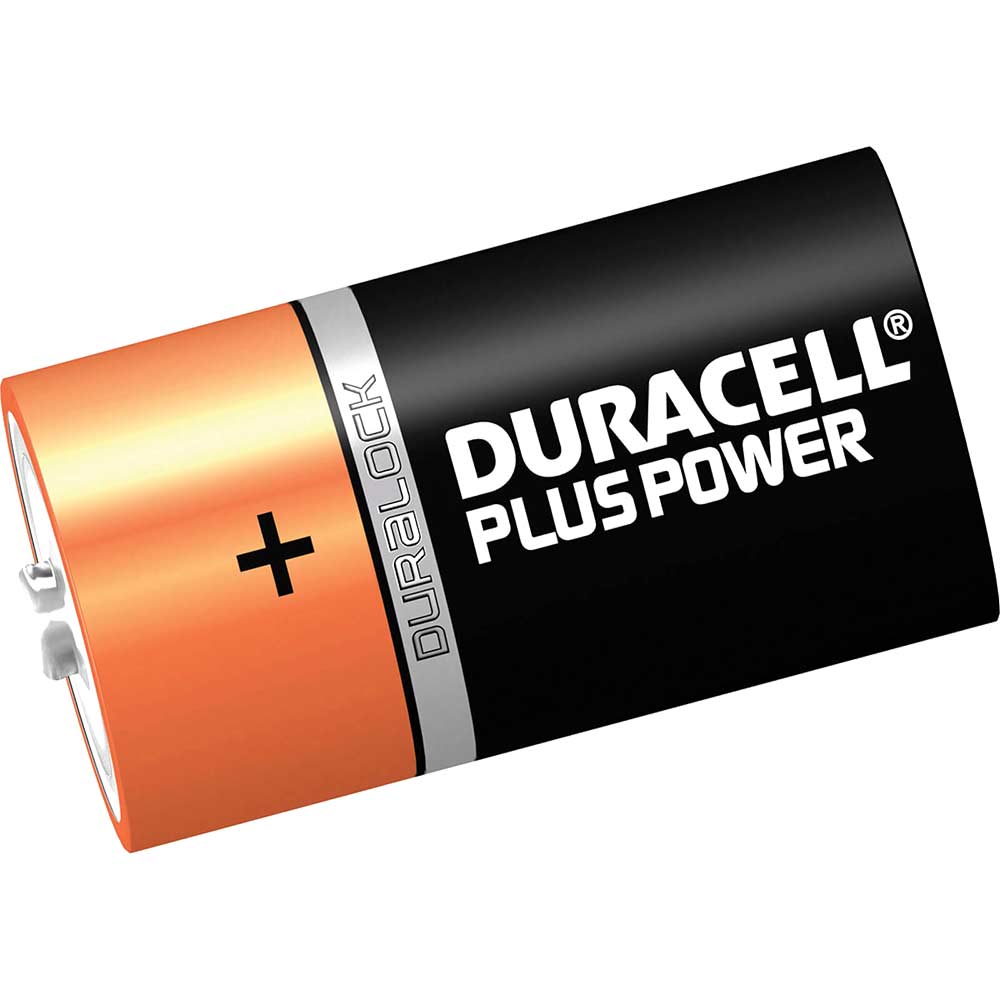 Duracell D Cell Plus Power Battery Batteries
