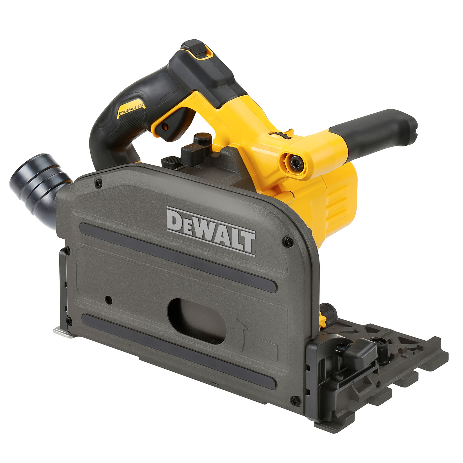 DeWalt DCS520 54v XR Cordless FlexVolt Plunge Saw and Guide Rails Kit No Batteries No Charger Case