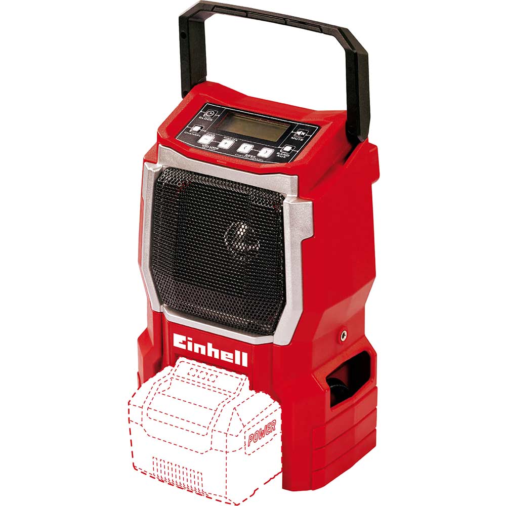 Photo of Einhell Te-cr 18 Li 18v Cordless Radio No Batteries No Charger No Case