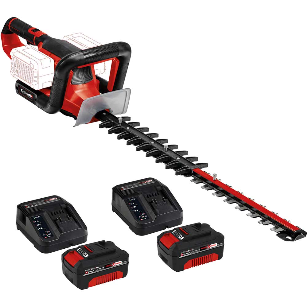 Photo of Einhell Ge-ch 36/65 Li 36v Cordless Hedge Trimmer 650mm -uses 2 X 18v- 2 X 4ah Li-ion Charger