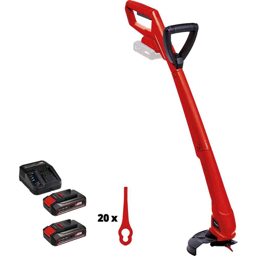 Photo of Einhell Gc-ct 18/24 Li P 18v Cordless Grass Trimmer 240mm 2 X 2.5ah Li-ion Charger